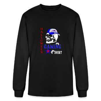 Gaming halloween gaming cool Gaming - Men's Long Sleeve T-Shirt - black - Front