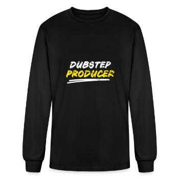Dubstep Producer Electronic Dance Music Gift - Men's Long Sleeve T-Shirt - black - Front