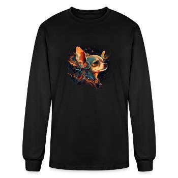 Chihuahua - Electronic Music Techno Festival - Men's Long Sleeve T-Shirt - black - Front