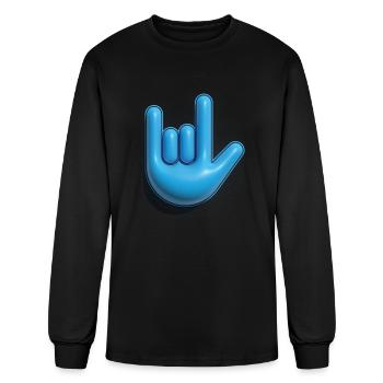 Rock and roll - Men's Long Sleeve T-Shirt - black - Front