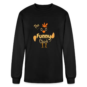 Happy Family Match - Men's Long Sleeve T-Shirt - black - Front