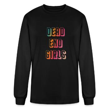 Dead end girls - Men's Long Sleeve T-Shirt - black - Front