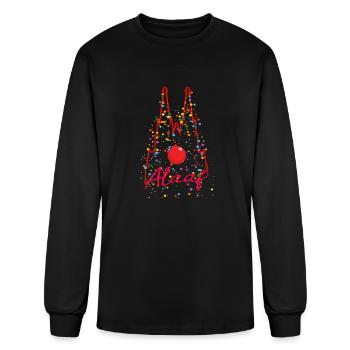 Carnival Kölle Alaaf at Cologne Cathedral - Men's Long Sleeve T-Shirt - black - Front
