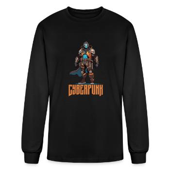 Cyberpunk - Men's Long Sleeve T-Shirt - black - Front