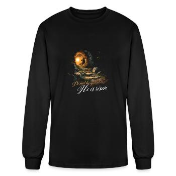 Resurrection Radiance - Men's Long Sleeve T-Shirt - black - Front