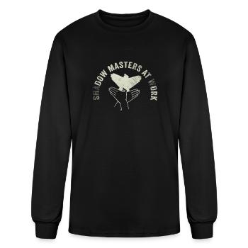 Shadow Puppetry World Enchantment - Men's Long Sleeve T-Shirt - black - Front
