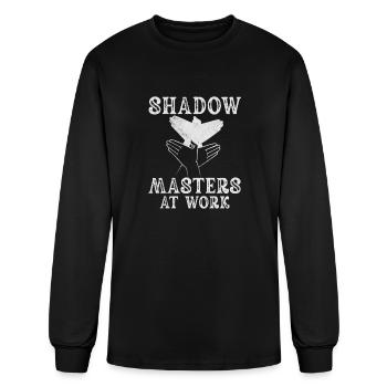 Shadow Puppetry World Enchantment - Men's Long Sleeve T-Shirt - black - Front