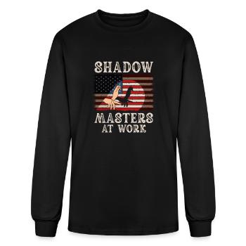 Shadow Puppetry World Enchantment - Men's Long Sleeve T-Shirt - black - Front