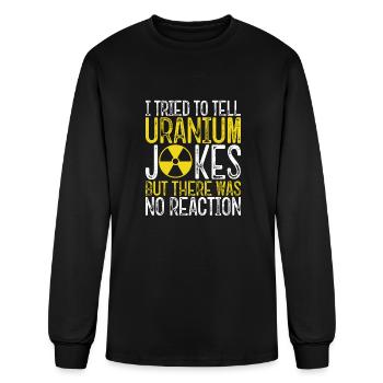 Nuclear Engineer Student Graduation Nuclear - Men's Long Sleeve T-Shirt - black - Front