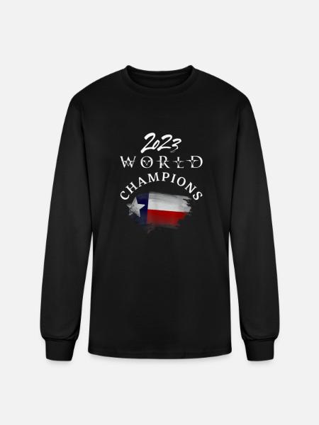 2023 world champions - Men's Long Sleeve T-Shirt - black
