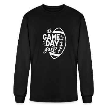 It s Game Day Y all - Men's Long Sleeve T-Shirt - black - Front