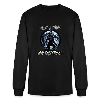 Werewolf - Men's Long Sleeve T-Shirt - black - Front