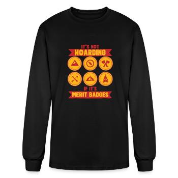 Scout Leader - Men's Long Sleeve T-Shirt - black - Front