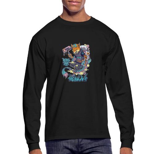 Kitsune Street Rebel - Men's Long Sleeve T-Shirt