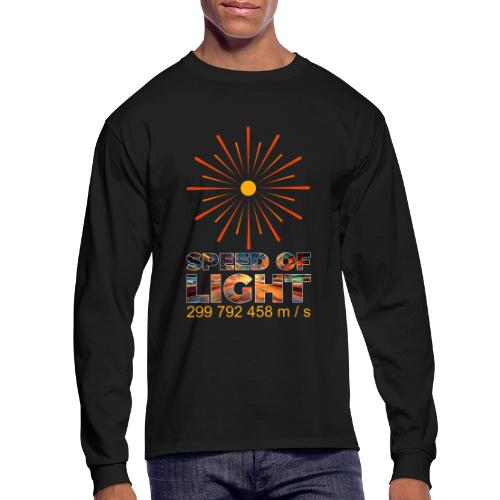 Speed of light - Men's Long Sleeve T-Shirt