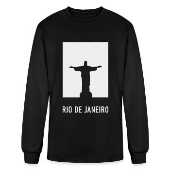 Rio de Janeiro - Men's Long Sleeve T-Shirt - black - Front