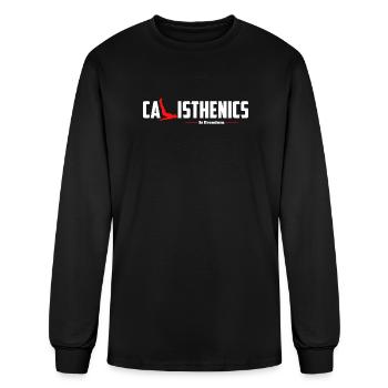 Calisthenics Is Freedom - Men's Long Sleeve T-Shirt - black - Front