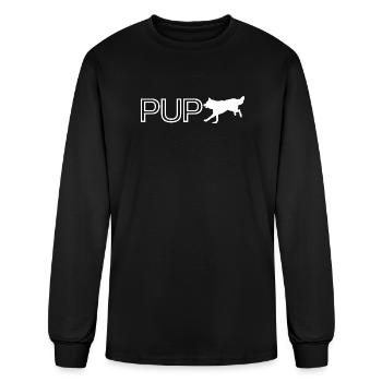 Pup Play Puppy Play - Men's Long Sleeve T-Shirt - black - Front