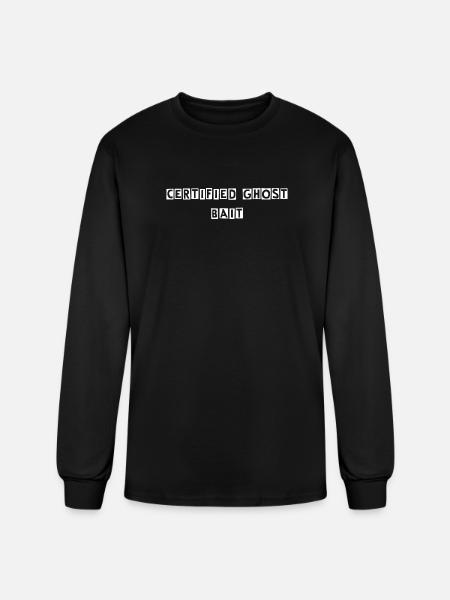 Certified Ghost Bait: Ransom-Note Style - Men's Long Sleeve T-Shirt - black
