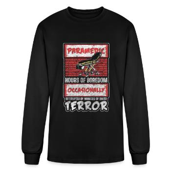 Ambulance Services Ambulance Emergency Rescuer - Men's Long Sleeve T-Shirt - black - Front