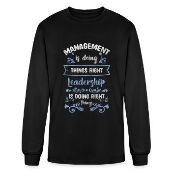 Chef Office Career Office Humor - Men's Long Sleeve T-Shirt - black - Front