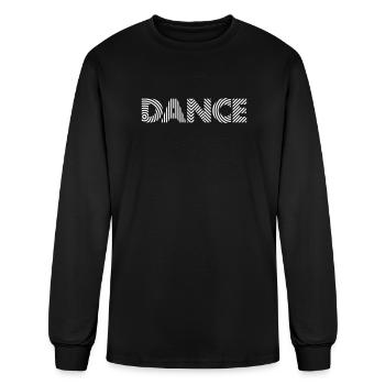 Hypnotic Dance Retro Club Vibes - Men's Long Sleeve T-Shirt - black - Front