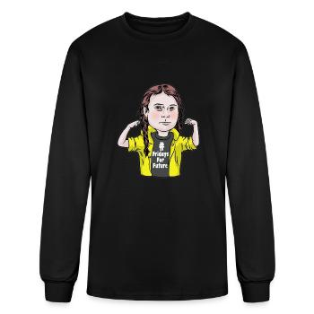 Fridays For Future Activist - Men's Long Sleeve T-Shirt - black - Front