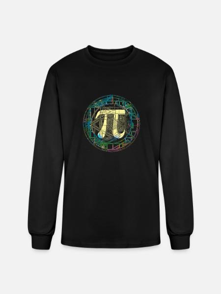 Everyday should be Pi Day - Men's Long Sleeve T-Shirt - black