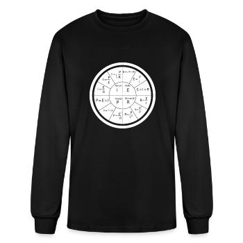 Electrical - Ohm's Law Electrical Engineering - Men's Long Sleeve T-Shirt - black - Front