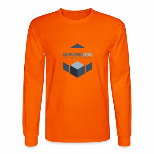 KnowledgeFlow Cybersafety Foundation - Men's Long Sleeve T-Shirt