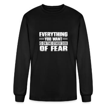 Motivation - T-shirt à manches longues Homme - noir - Devant