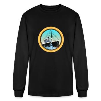 Titanic - Men's Long Sleeve T-Shirt - black - Front