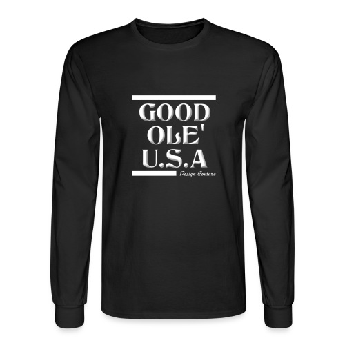 GOOD OLE USA WHITE - Men's Long Sleeve T-Shirt