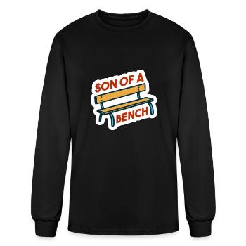 son of a bench - Men's Long Sleeve T-Shirt - black - Front