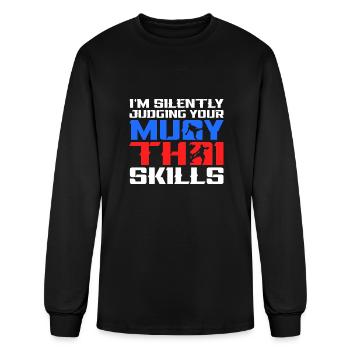 Muay Thai - Men's Long Sleeve T-Shirt - black - Front