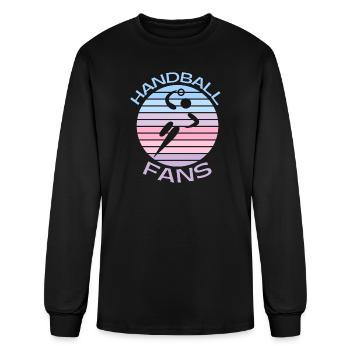 Handball Fans - Men's Long Sleeve T-Shirt - black - Front