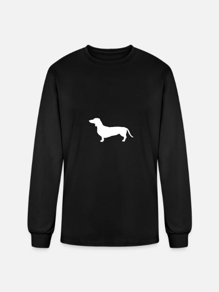 Dachshund - Men's Long Sleeve T-Shirt - black