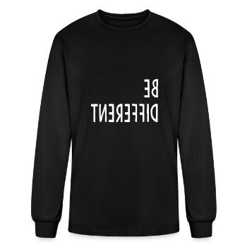 Be Different - Men's Long Sleeve T-Shirt - black - Front
