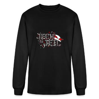 Carnaval Cologne Jeck in heart Kölle Alaaf Kölsch - T-shirt à manches longues Homme - noir - Devant