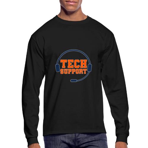 Tech Support Mode On - Men's Long Sleeve T-Shirt
