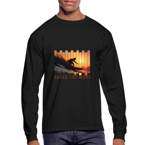 Surfing: Catch the Wave - Men's Long Sleeve T-Shirt