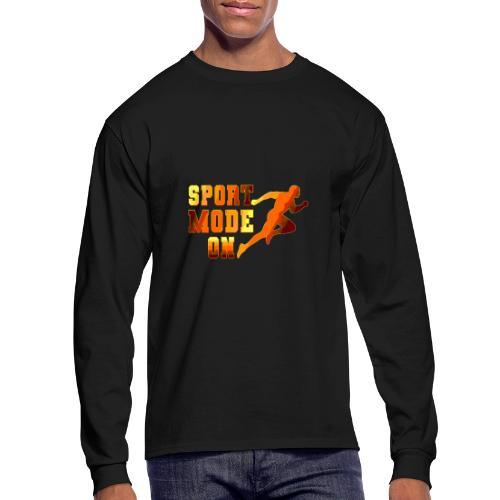 Sport Mode On - Men's Long Sleeve T-Shirt