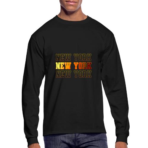 New York Varsity Echo - Men's Long Sleeve T-Shirt