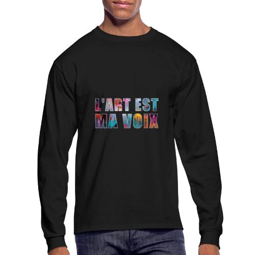 Art is my voice - Men's Long Sleeve T-Shirt