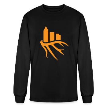 seek one - Men's Long Sleeve T-Shirt - black - Front