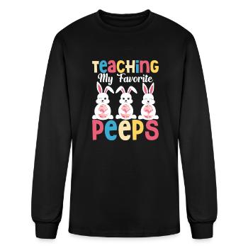 Easter Bunny - Men's Long Sleeve T-Shirt - black - Front