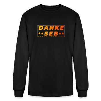 Danke Seb 4 stars World Champion F1 Racing - Men's Long Sleeve T-Shirt - black - Front