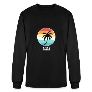 Bali - Men's Long Sleeve T-Shirt - black - Front