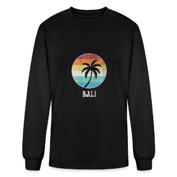 Bali - Men's Long Sleeve T-Shirt - black - Front