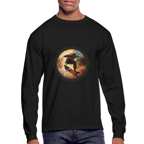 Skateboarding Flow - Men's Long Sleeve T-Shirt